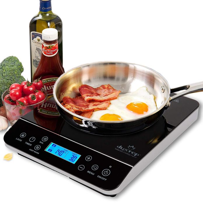 duxtop LD 1800 watt portable as one of the best induction stove tops