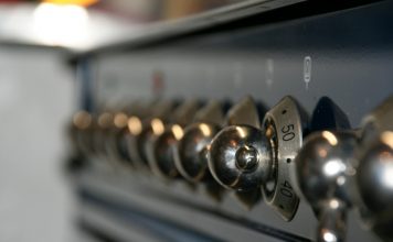 front panel of a 24 inch double wall oven